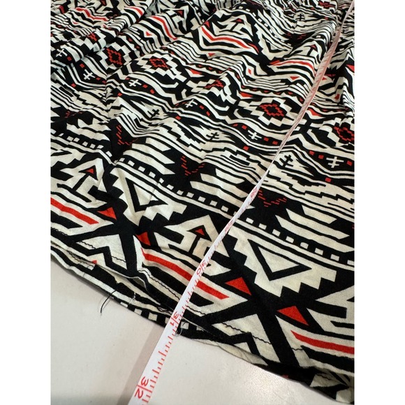 Aztec Print Sleeve Dress Back‎ Cut Out Women's Size Medium Forever 21 - Picture 6 of 7